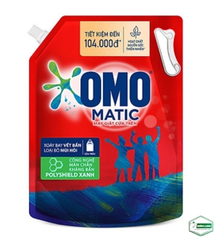 Nước Giặt Omo Matic Cửa Trên 3.9kg