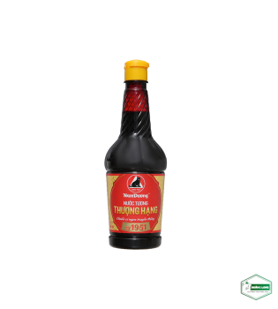 Nước tương thượng hạng Nam Dương chính hiệu Con Mèo Đen chai 210ml