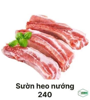 SƯỜN HEO NƯỚNG
