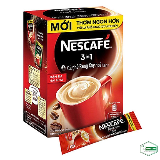 NESCAFE 3 IN1 CÀ PHÊ HÒA TAN ĐỎ VỊ NGUYÊN BẢN 20 GÓI X 17 G HỘP