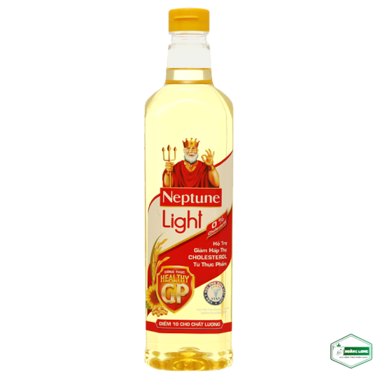 Dầu ăn thượng hạng Neptune Light chai 1 lít