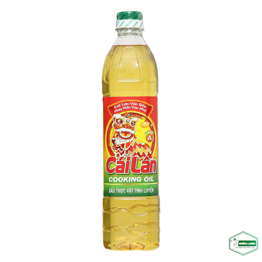 Dầu thực vật tinh luyện Cái Lân chai 1 lít