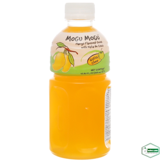 Nước uống MOGU MOGU vị xoài với thạch dừa (320ml)